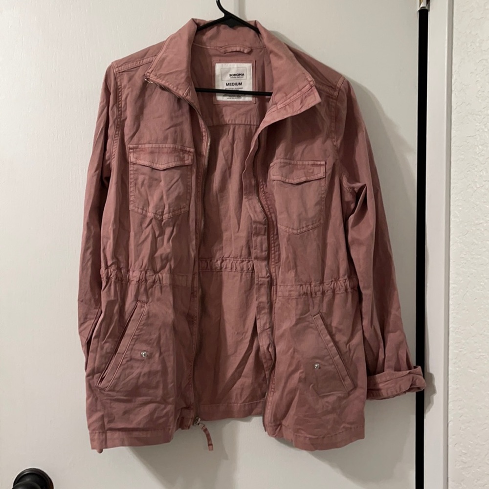 MAUVE UTILITY JACKET